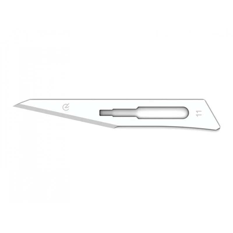 Lot 100 Lames Scalpel Chirurgical N°11 Stériles – Acier Carbone
